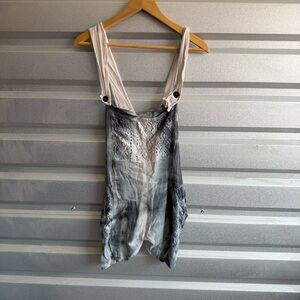 Jens pirate booty tie dye romper